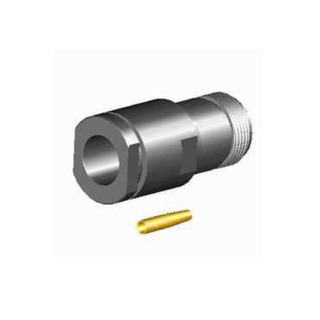 Metallzylinder mit Gewinde und kleinem gelbem Stift