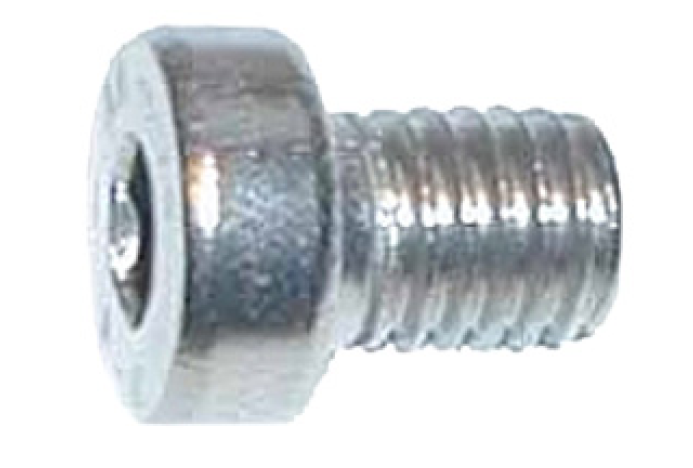 Metallschraube mit Innensechskantkopf und Gewinde