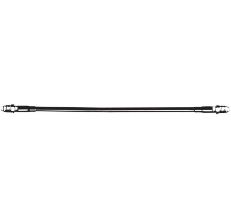 7000-00491600_pro_01.jpg Black rubber hose with metal fittings at both ends.