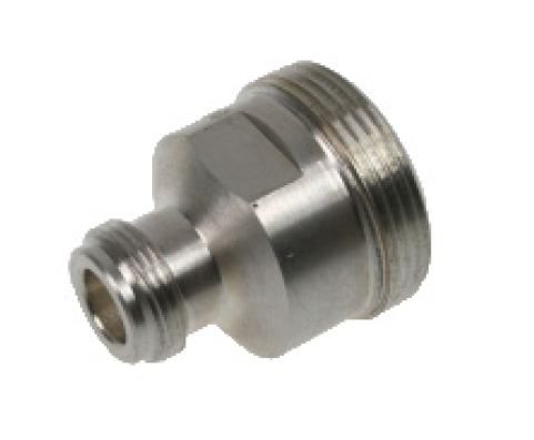 Metalladapter mit Gewinde, zylindrische Form
