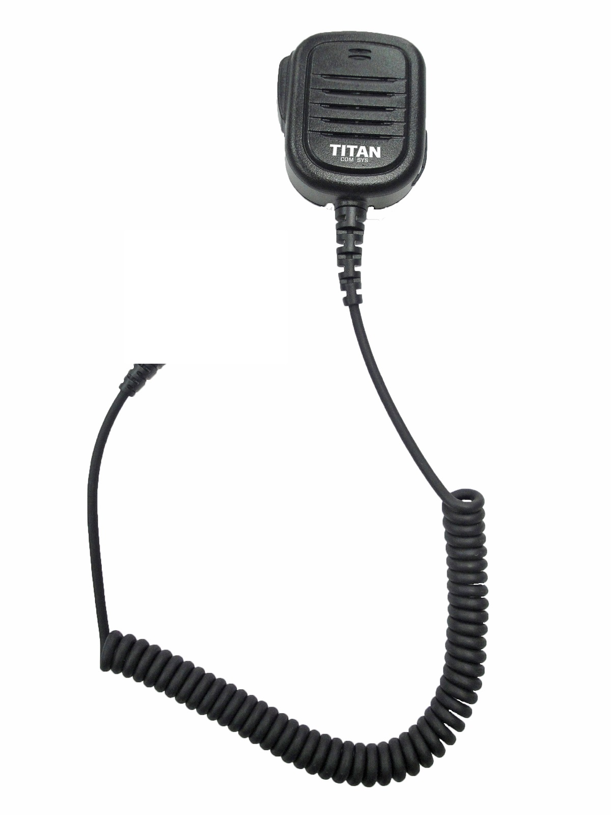 7000-00748646_cop_01.jpg Handheld microphone with coiled cord, Titan brand.