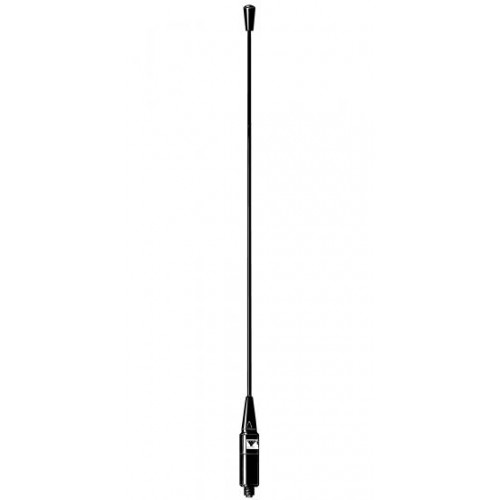 7000_00754062_PRO_01.jpg Lange schwarze Funkantenne mit flexiblem Stab und Metallbasis.