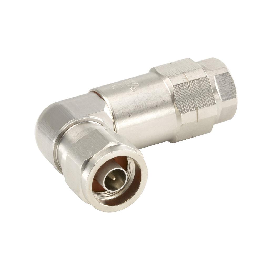 Metallwinkelstecker mit Gewindeanschluss.