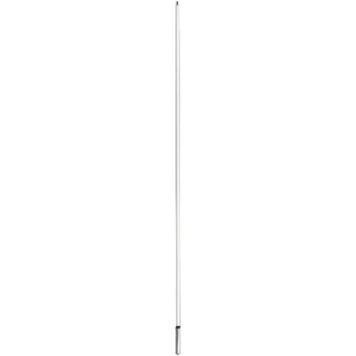 Long, thin, white rod antenna with black tip