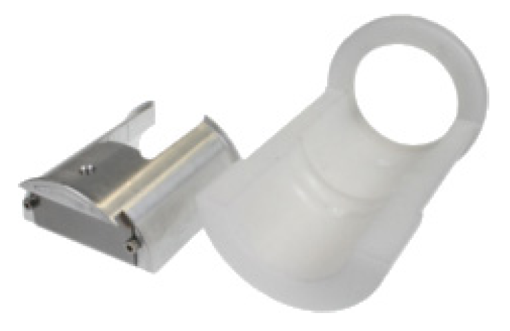 7000-00636600_rfs_01.png Metal pin with white plastic cover, side opening.