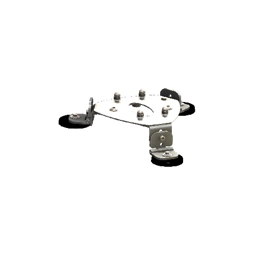 7000-00752034_h-s_01.png Metallhalterung mit mehreren Schrauben und Befestigungen.