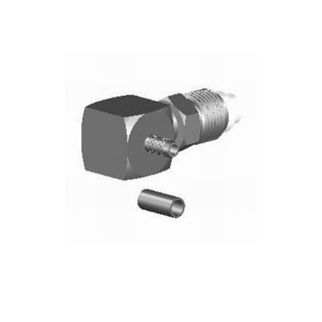 Metal connector with screw thread and detachable cylinder.