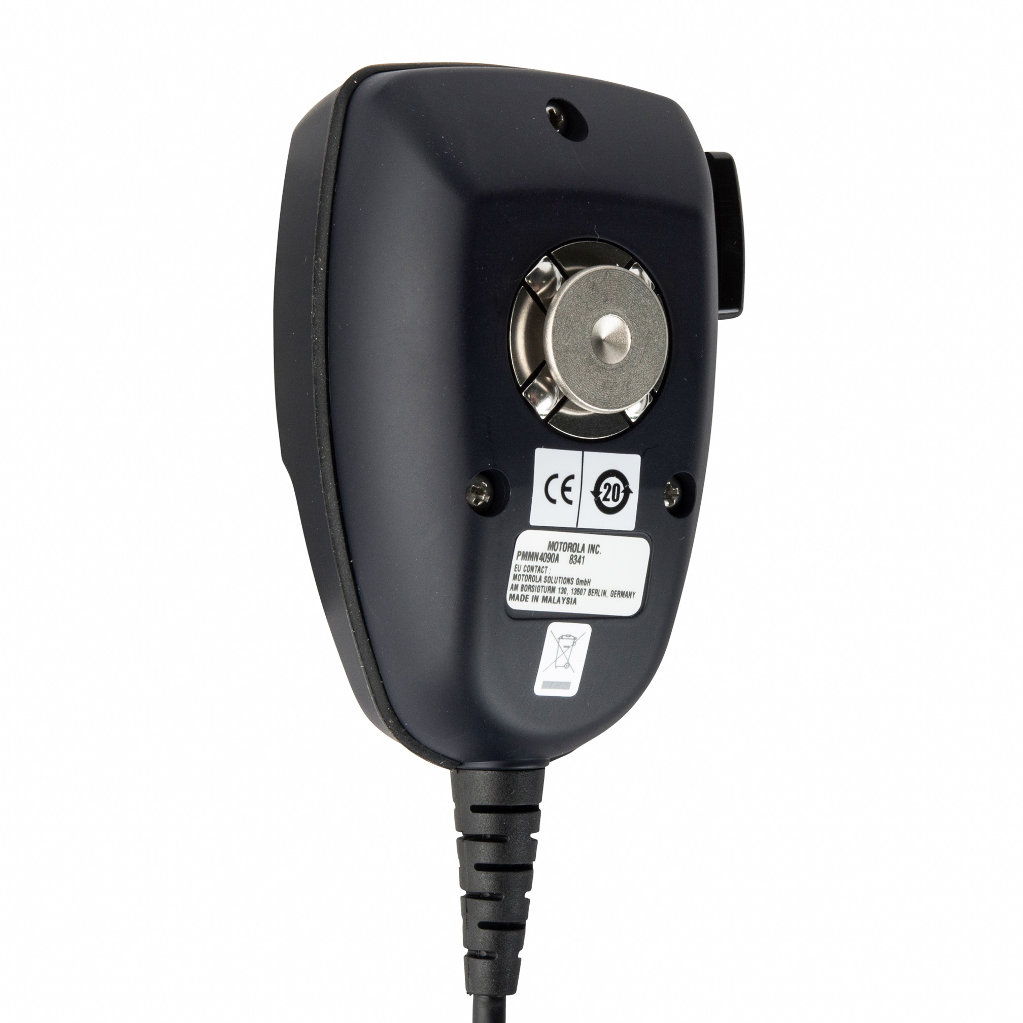 7000-00288400_mot_02.jpg Radio microphone with connector cable and CE marking.