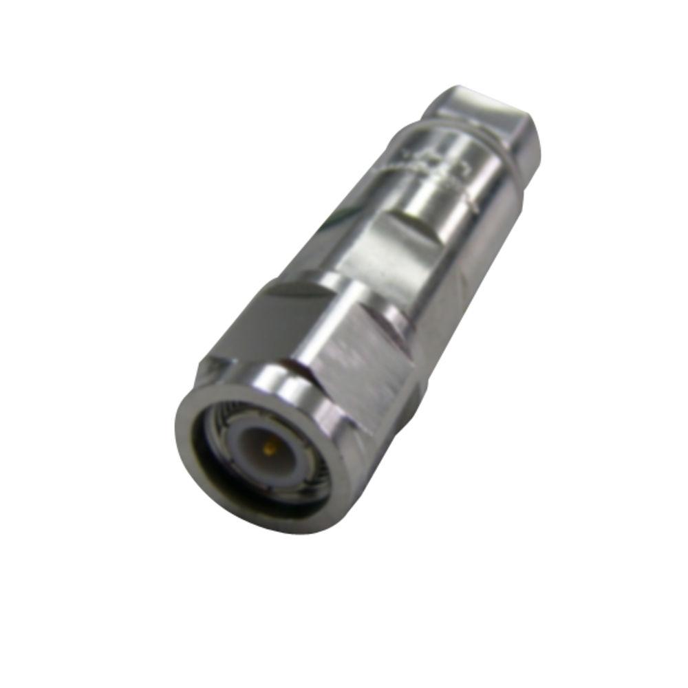 Metal adapter with thread and connection opening