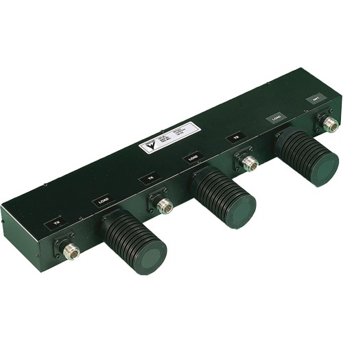 7000-00573100_pro_01.jpg Schwarzer elektrischer Verteiler mit vier Anschlüssen und Beschriftungen.