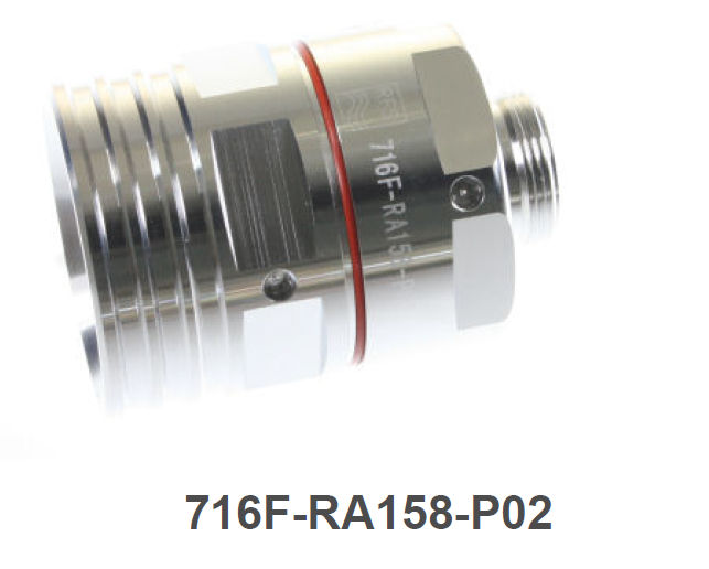 7000-00607500_rfs_01.png Metallverbindungsteil, zylindrisch, mit Gewinde und rotem Dichtungsring.