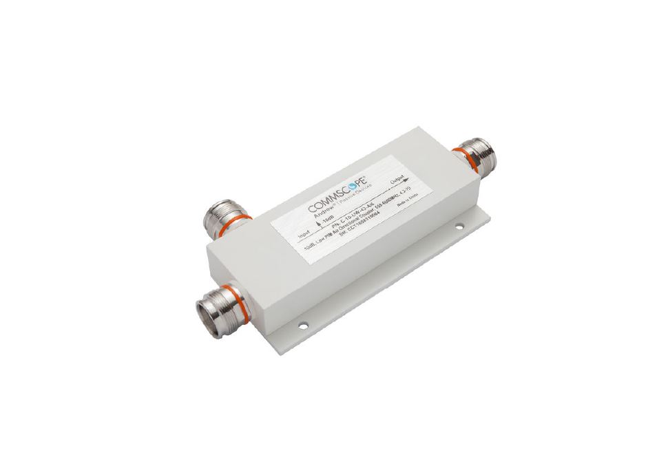 Elektrisches Bauteil mit zwei Metallanschlüssen.