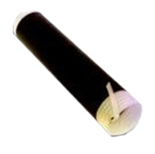 7000-00618400_rfs_01.png Black exercise mat with rolled ends, white buckle