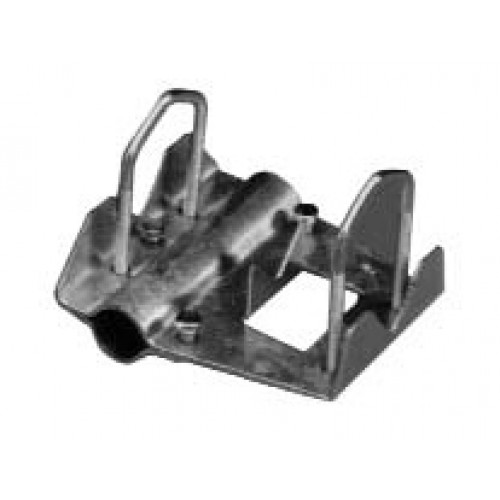 Metallklemme mit zwei Haken für Profilbefestigung