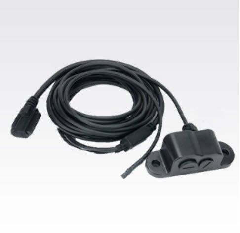 Black cable with connectors and sensor