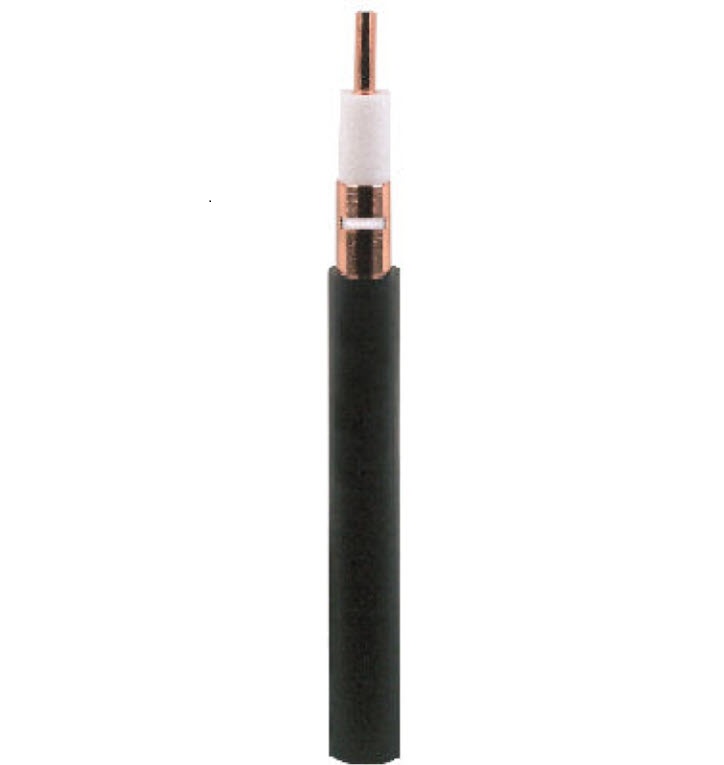 7000-00750832_rfs_01tbmfu20fjs1lb.jpg Coaxial cable with black jacket, copper conductor, and white dielectric.