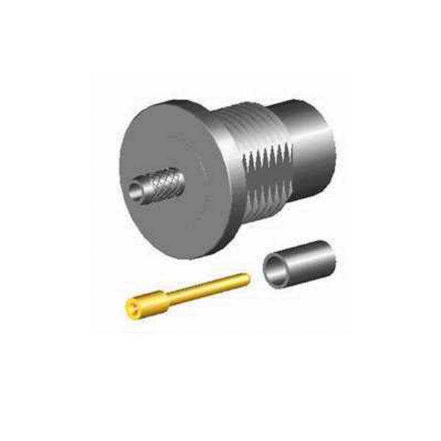 Zylinder mit gerändeltem Griff und zwei Stifte, ein silberner zylindrisch, einer lang und gelb.