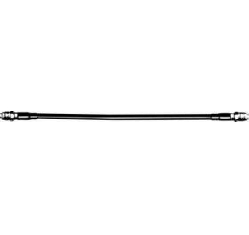 7000-00494200_pro_01.jpg Black coaxial cable with silver connectors at both ends.