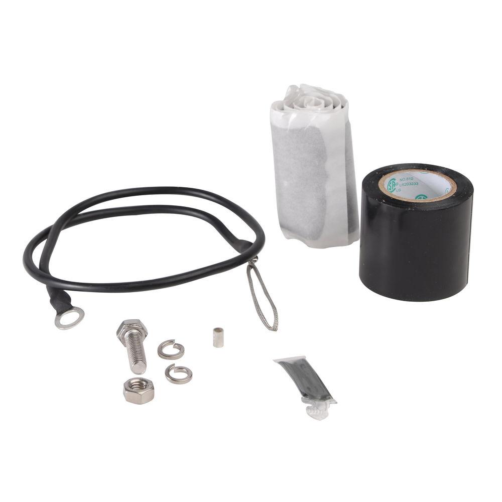 Electrical parts: cable, screws, insulation tape, insulation.