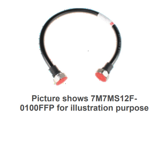 7000-00750699_rfs_01.jpg Ein kurzes, gebogenes Kabel mit rot bedeckten Enden.