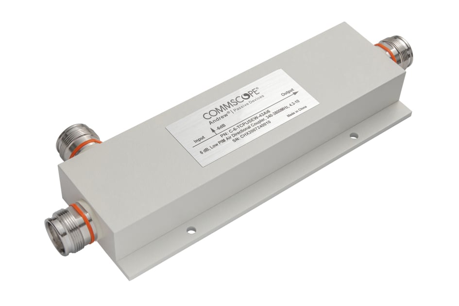 Electronic device with four connectors and labeling on the top.