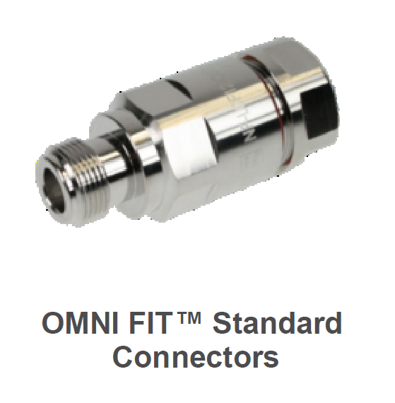 Silberner Metallanschluss mit Gewinde, kompatibel mit OMNI FIT Standard.