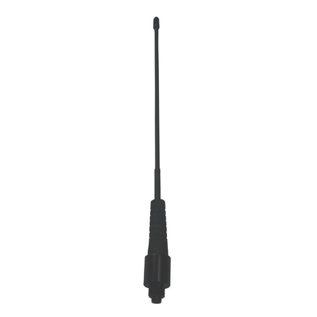 Black rod antenna with bottom screw thread